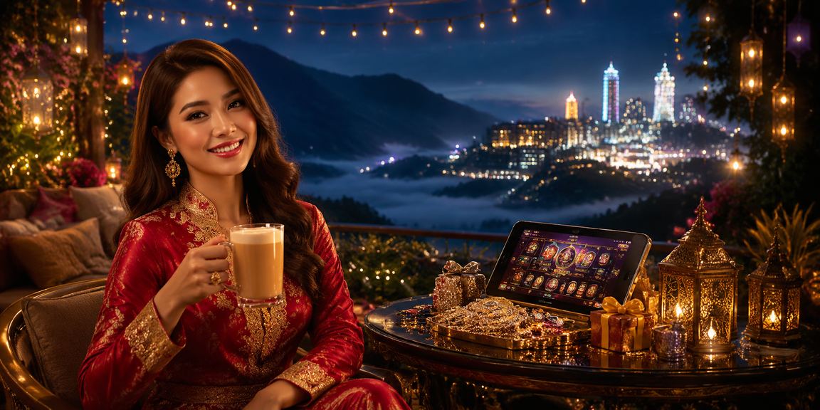 Aktiviti pertaruhan kasino sempena Hari Raya di Genting Highlands Malaysia